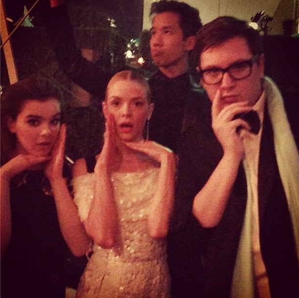 Jaime King and Hailee Steinfeld broke out their dance moves.
Source: Instagram user jaime_king
