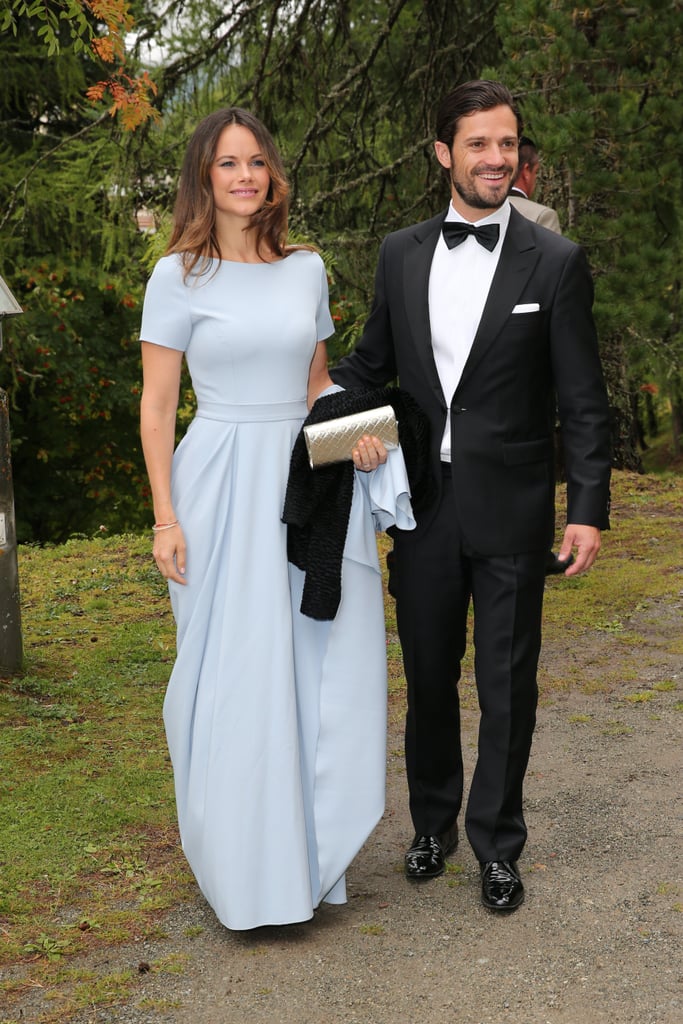 Prince Carl Philip and Princess Sofia at a Wedding 2018