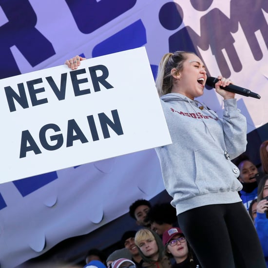 Miley Cyrus Singing "The Climb" at March For Our Lives Video