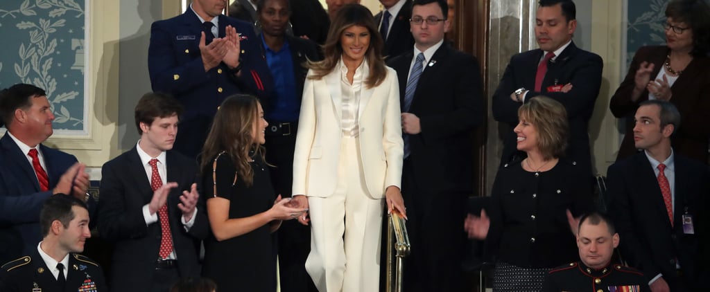 What Did Melania Trump Wear to the First State of the Union?