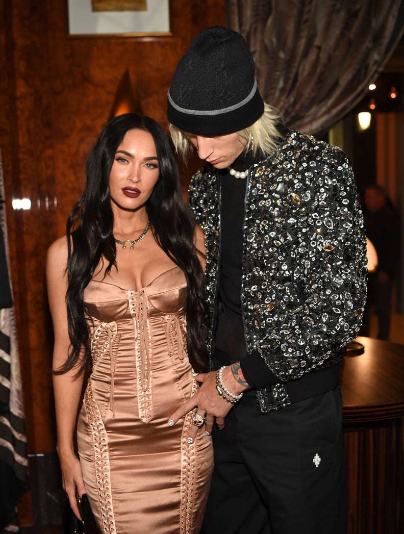 Megan Fox and Machine Gun Kelly Attending h.wood Group's Grand Opening of Delilah