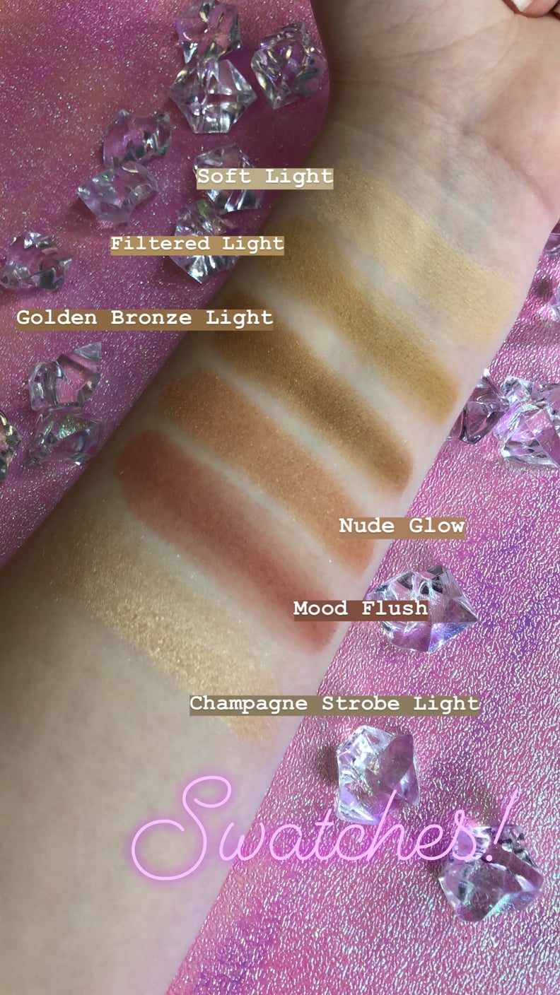 Hourglass Ambient Lighting Edit Unlocked Palette Swatches