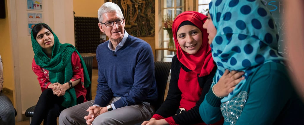 Apple CEO Tim Cook Joins Malala Fund Council