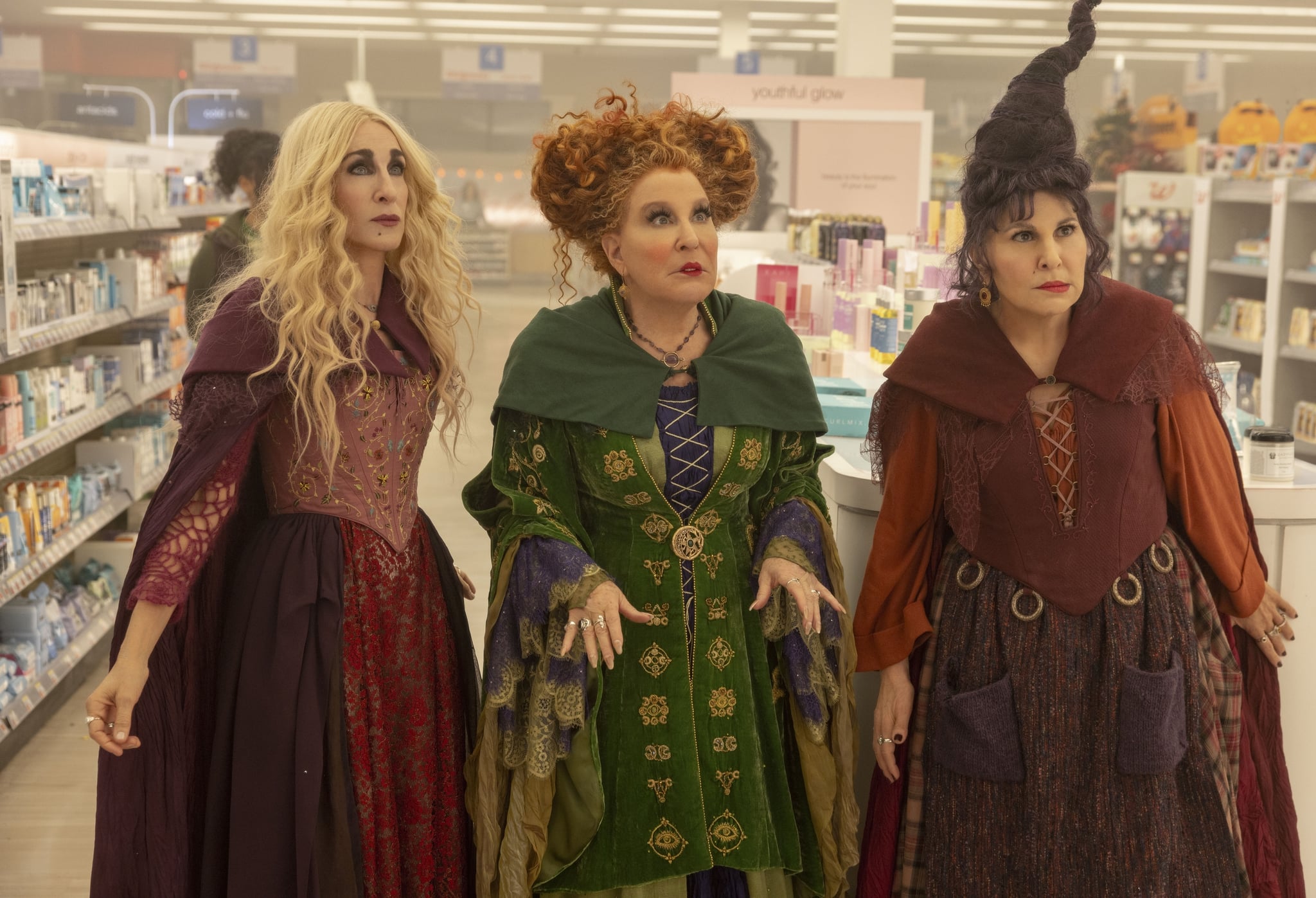Why the Sanderson Sisters Eat Beauty Products Hocus Pocus 2 POPSUGAR
