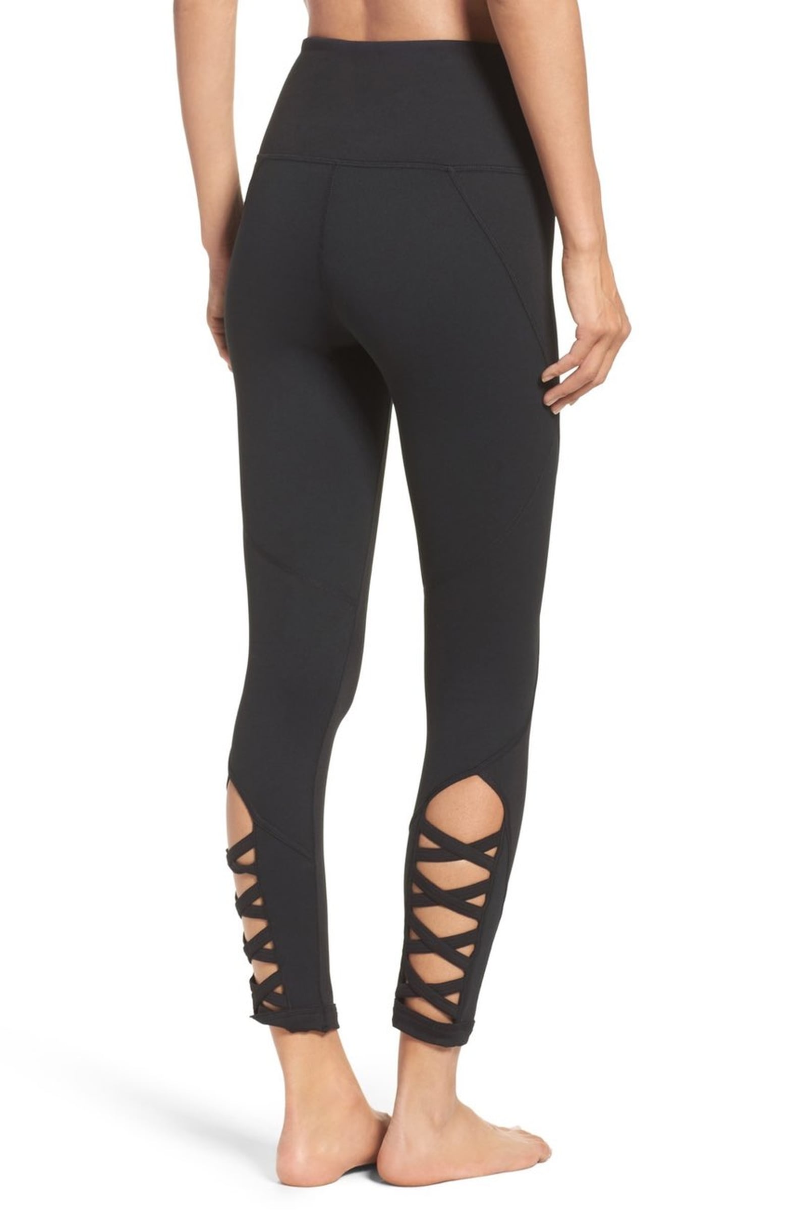 Lace-Up Crisscross Leggings | POPSUGAR Fitness