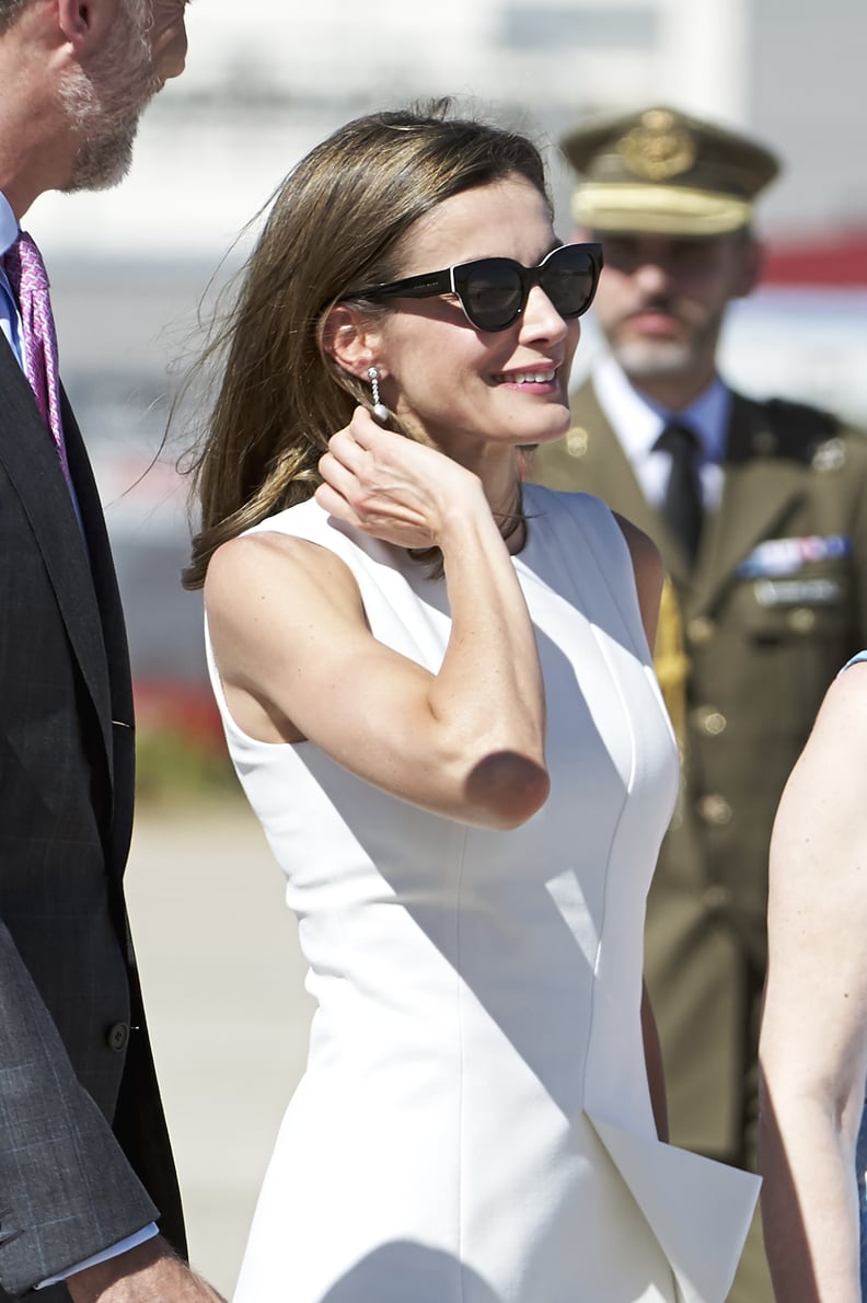 Queen Letizia's Hugo Boss Cat-Eye Sunglasses