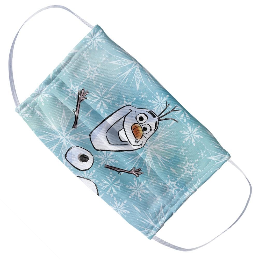 Frozen Olaf Cloth Face Mask Disney Washable Face Masks For