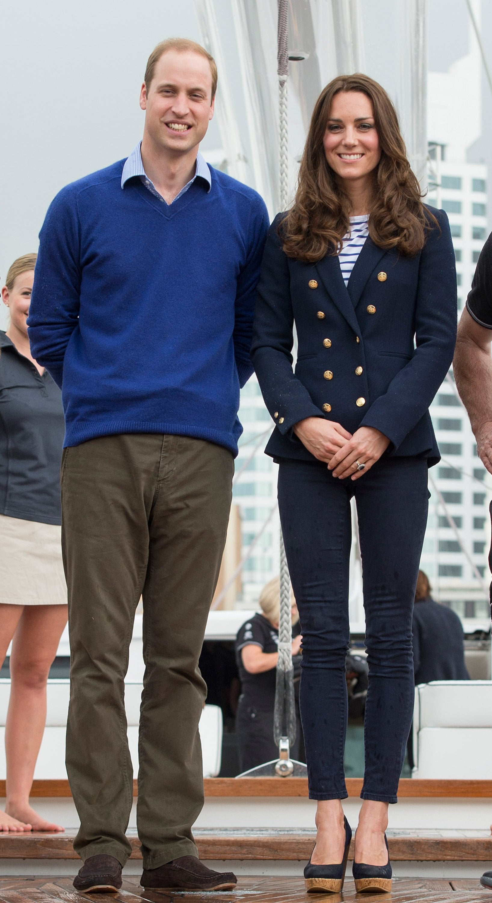 Kate Middleton in Stuart Weitzman Corkswoon Wedges POPSUGAR Fashion