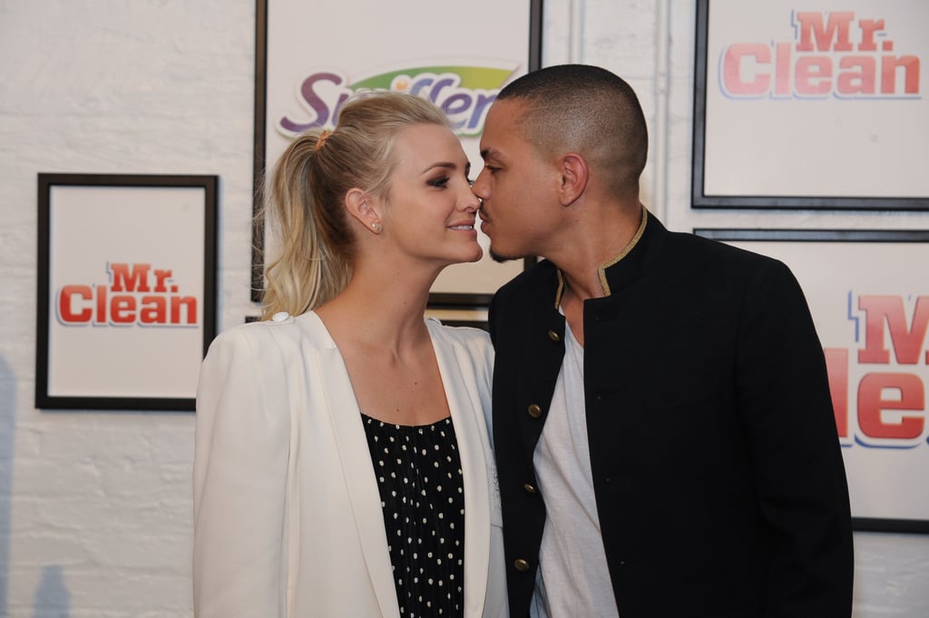 Ashlee Simpson and Evan Ross at Swiffer Event May 2016