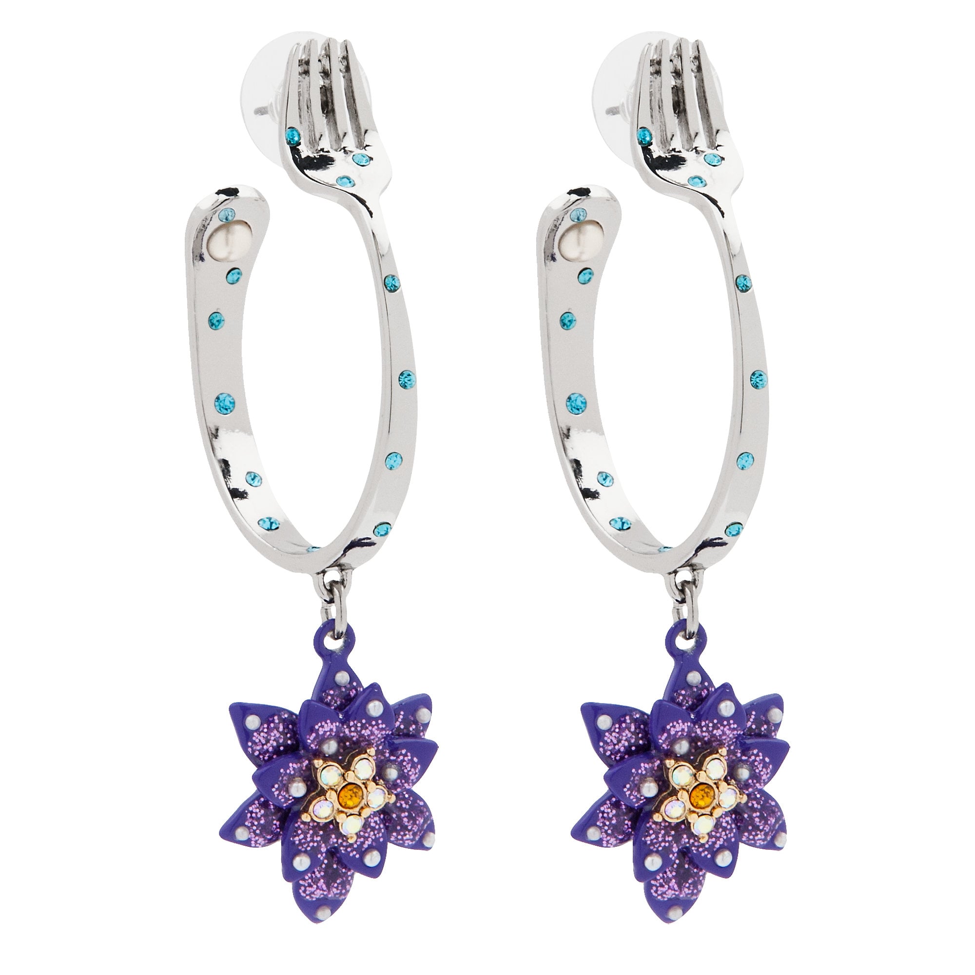 Betsey johnson cat mermaid earrings outlet