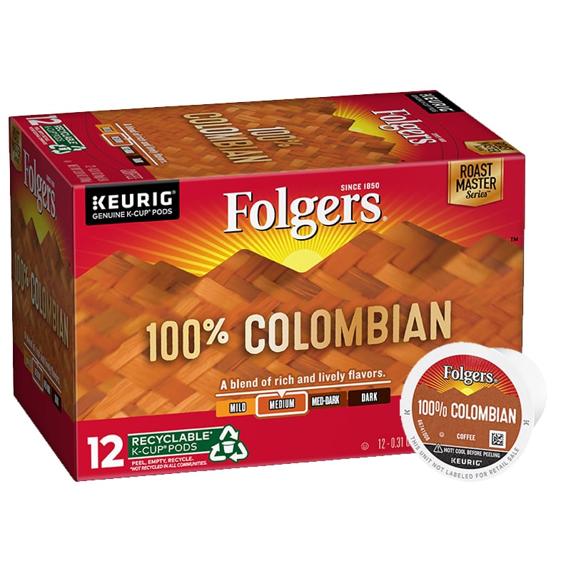 Folgers Colombian K-Cup Pods