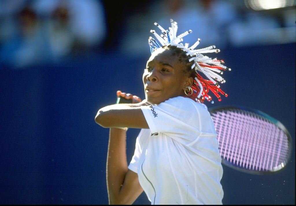 Venus Williams Competing at the US Open in 1997