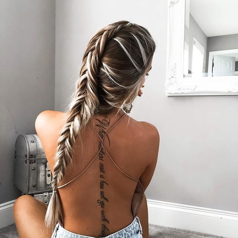 Elegant minimalist tattoo