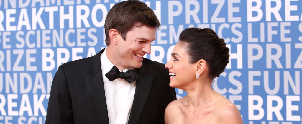 Ashton Kutcher and Mila Kunis at Breakthrough Prize Ceremony