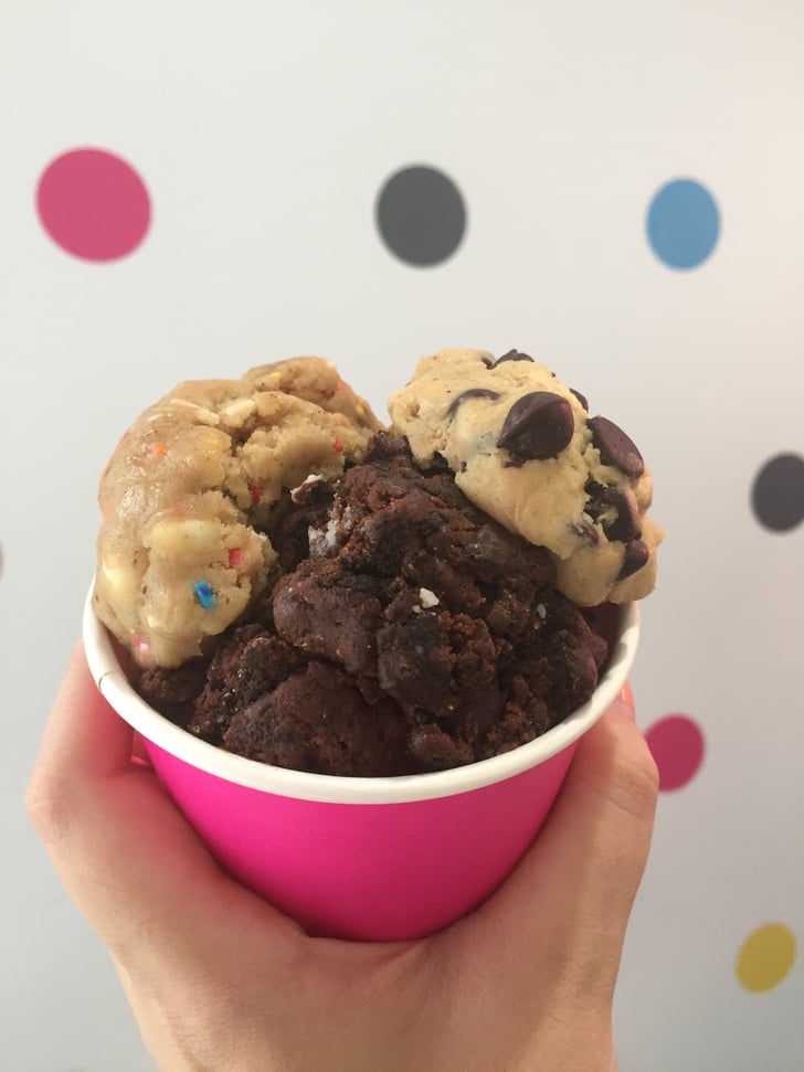 You can get your doughs in a cup . . . Do Cookie Dough New York