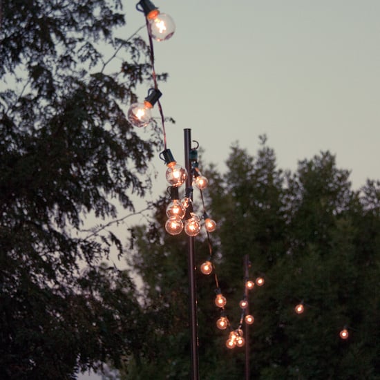 DIY Outdoor String Lights