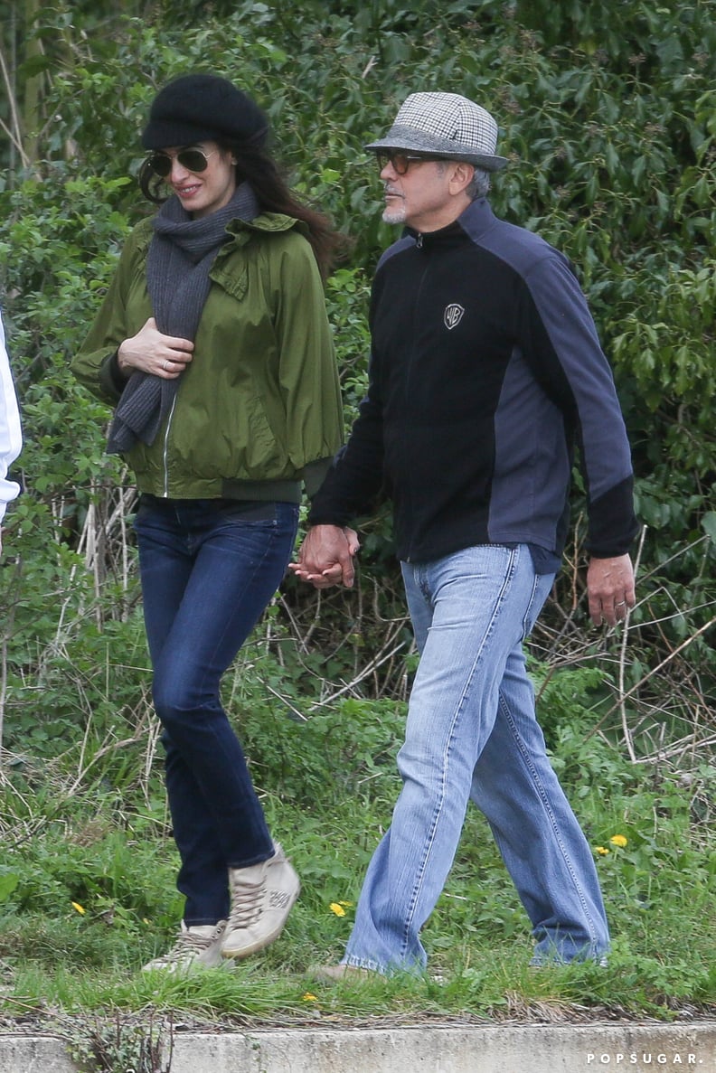 April: They Held Hands During a Sweet Stroll Through the English Countryside