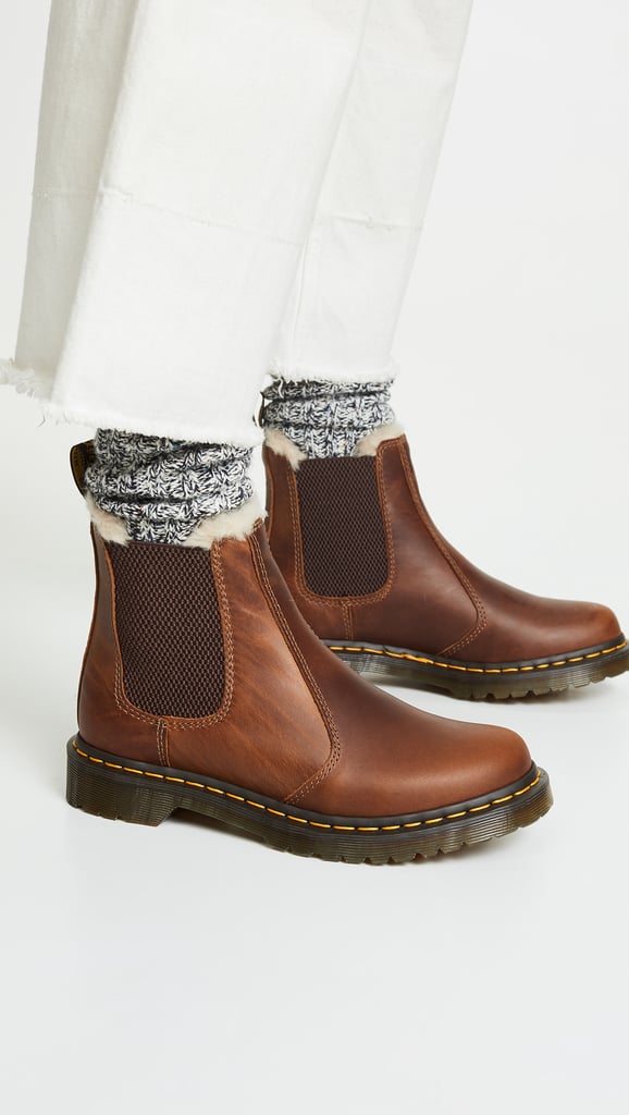 Cosy Boots: Dr. Martens Leonore Sherpa Chelsea Boots