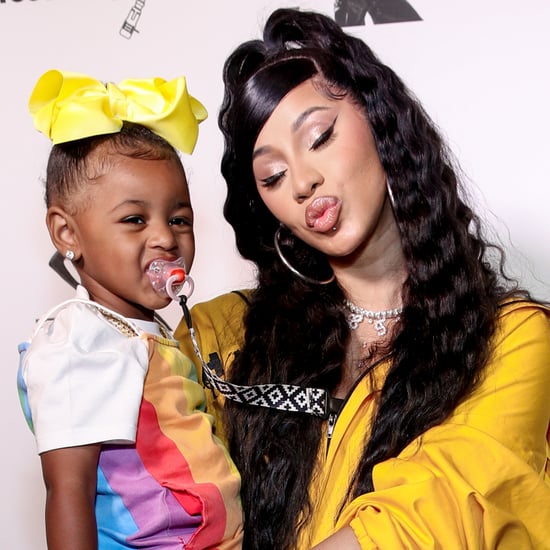 Cardi B and Daughter Kulture Wear Matching Chanel Outfits