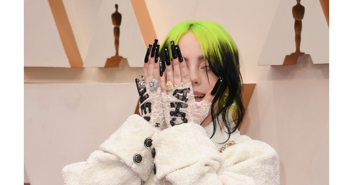 billie eilish in oscar de la renta