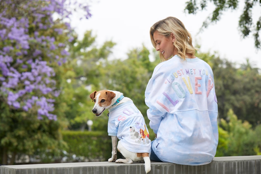 Disney's many adorable animated dogs are finally getting the spotlight they deserve. Under its quirky Oh My Disney brand, the Disney Store just released a collection of clothing, accessories, and pet products all inspired by famous animated dogs like Dug from Up, The Little Mermaid's Max, and, of course, Lady from Lady and the Tramp. 
Though there are many practical items like dog bowls, collars, and chew toys, our favorite item in the collection has to be the tie-dye spirit jersey — yes, for dogs. Even better, there's an adult-size version so that owners can match with their pets. Ahead, check out the sweet campaign and shop the collection.

    Related:

            
            
                                    
                            

            This Disney World Moment Between Donald and Daisy Duck and Real Ducks Is So Cute, It Actually Hurts