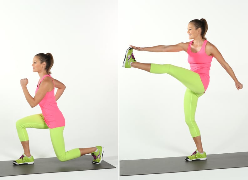Reverse Lunge and Kick