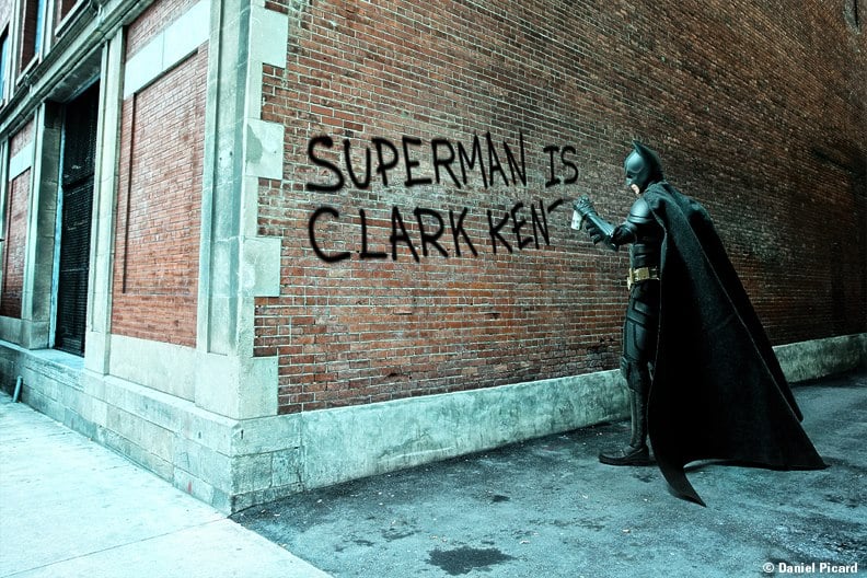 Even Batman breaks the rules sometimes.