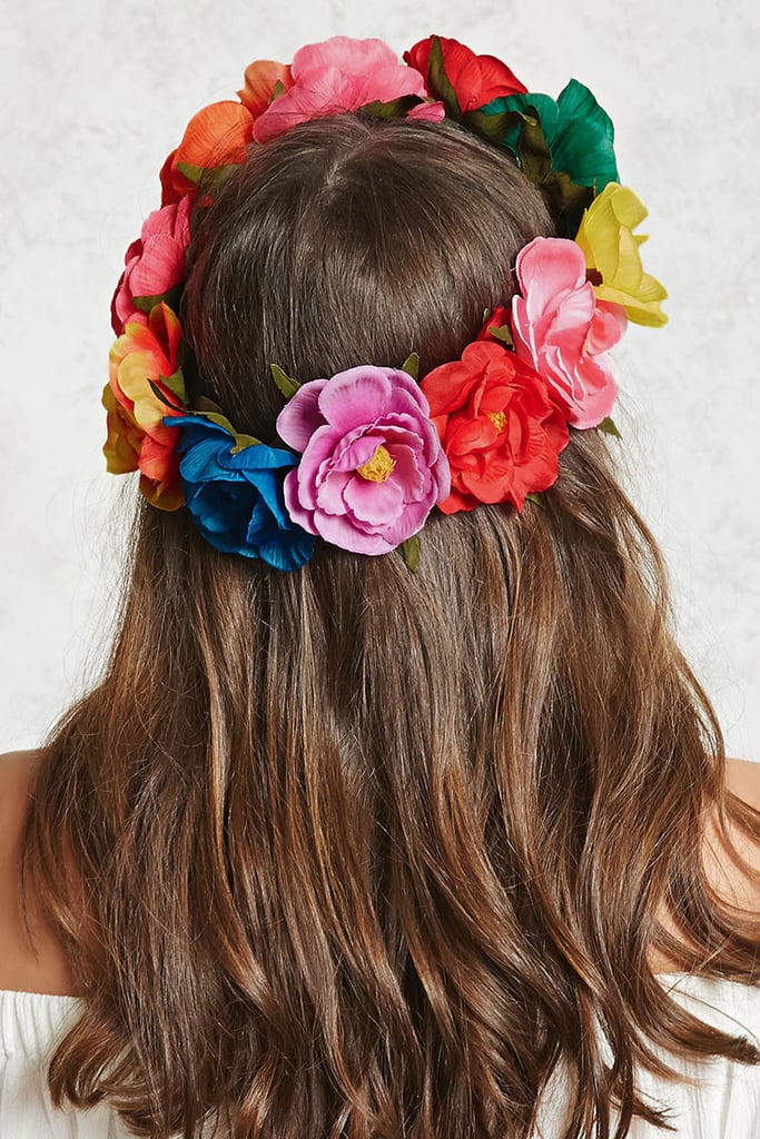 Rainbow Flower Crown ($9)