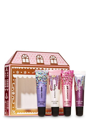 Bath & Body Works Christmas Sweets Shimmer Lip Gloss Set