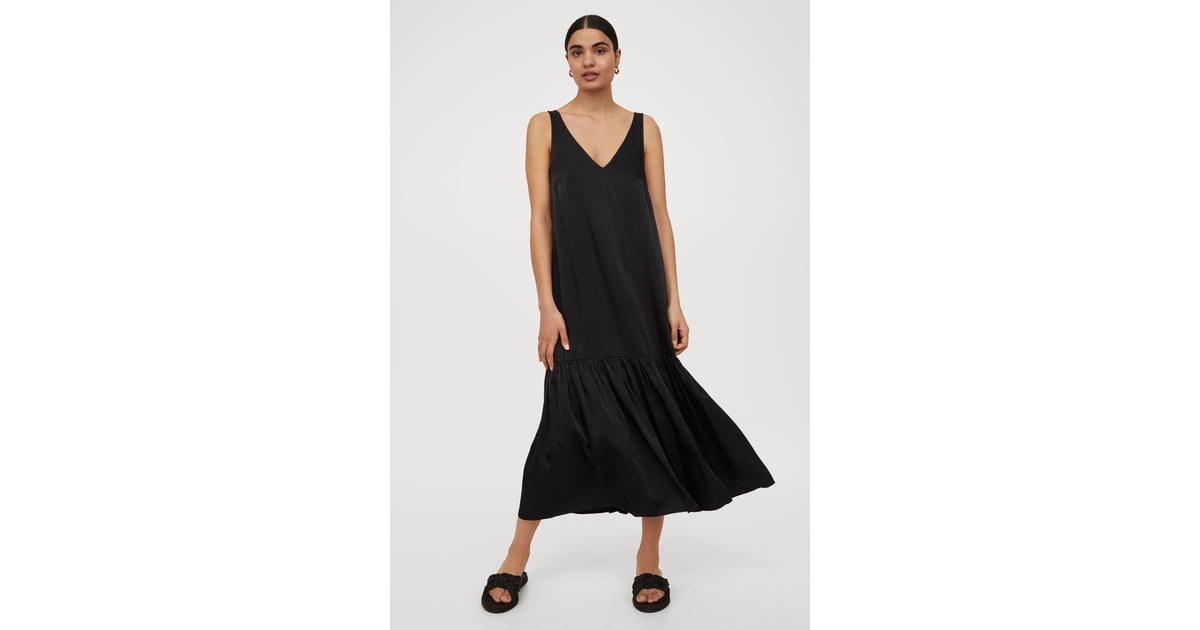 For Effortless Elegance H&M VNeck Dress Best Midi Dresses From H&M