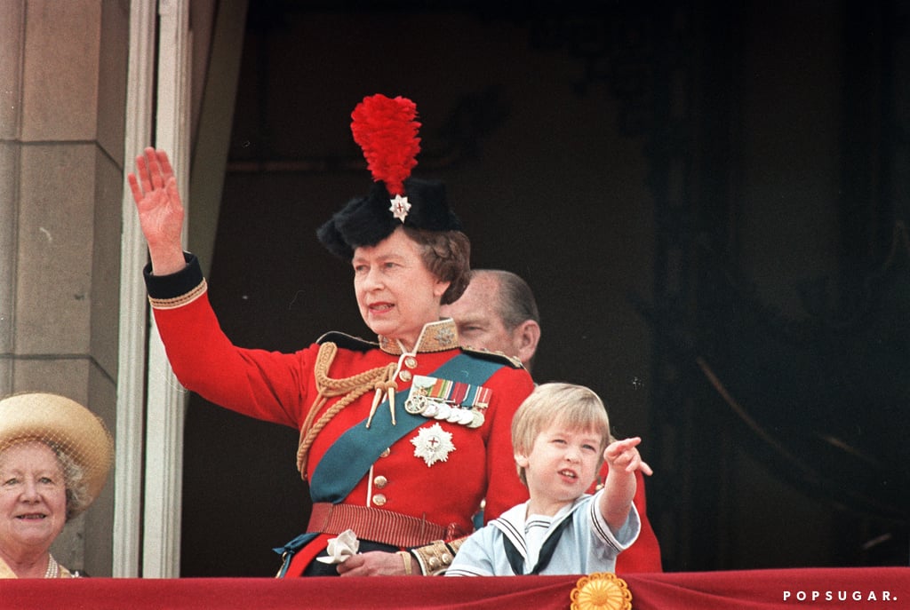 Queen Elizabeth II and Prince William Pictures