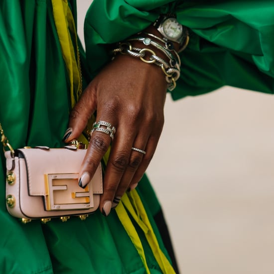 V-Cut French Manicure Trend For Fall