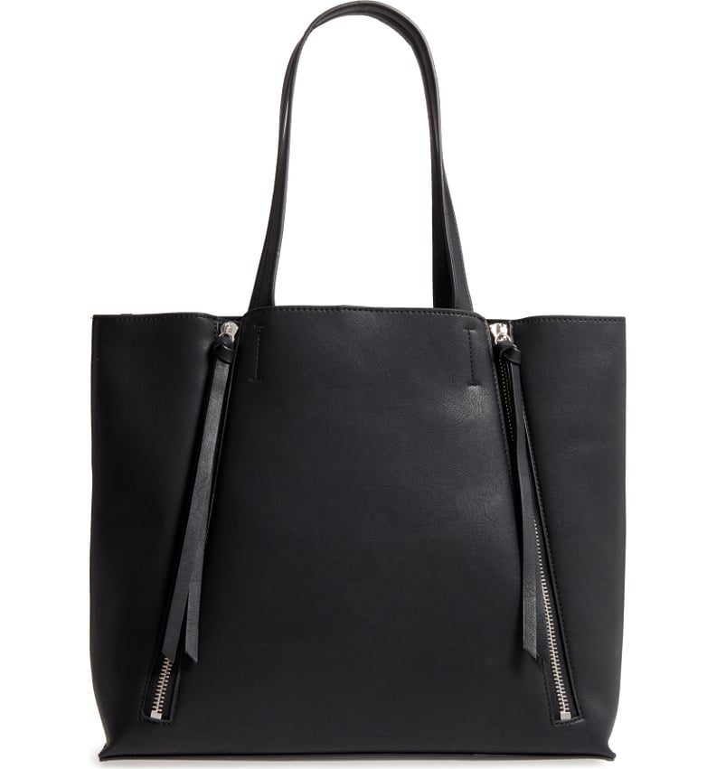 Chelsea28 Leigh Faux Leather Tote & Zip Pouch