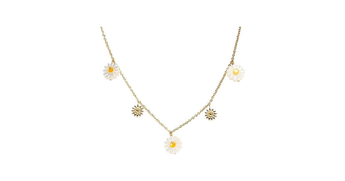 A Dainty Daisy Necklace 18 Coastal Style Items to Shop From