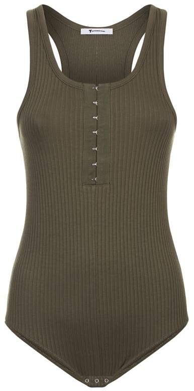 Alexander Wang Ribbed Sleeveless Bodysuit