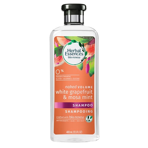 Herbal Essences Bio: Renew Naked Volume Shampoo and Conditioner in White Grapefruit and Mosa Mint