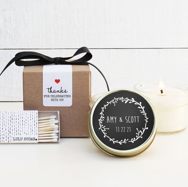 Useful Wedding Favors: Candles