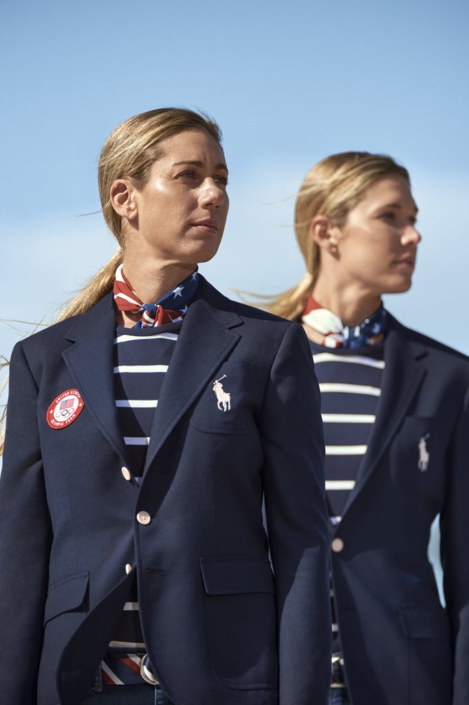 Team USA Opening Ceremony Outfits on Beach Volleyballers April Ross and Alix Klineman