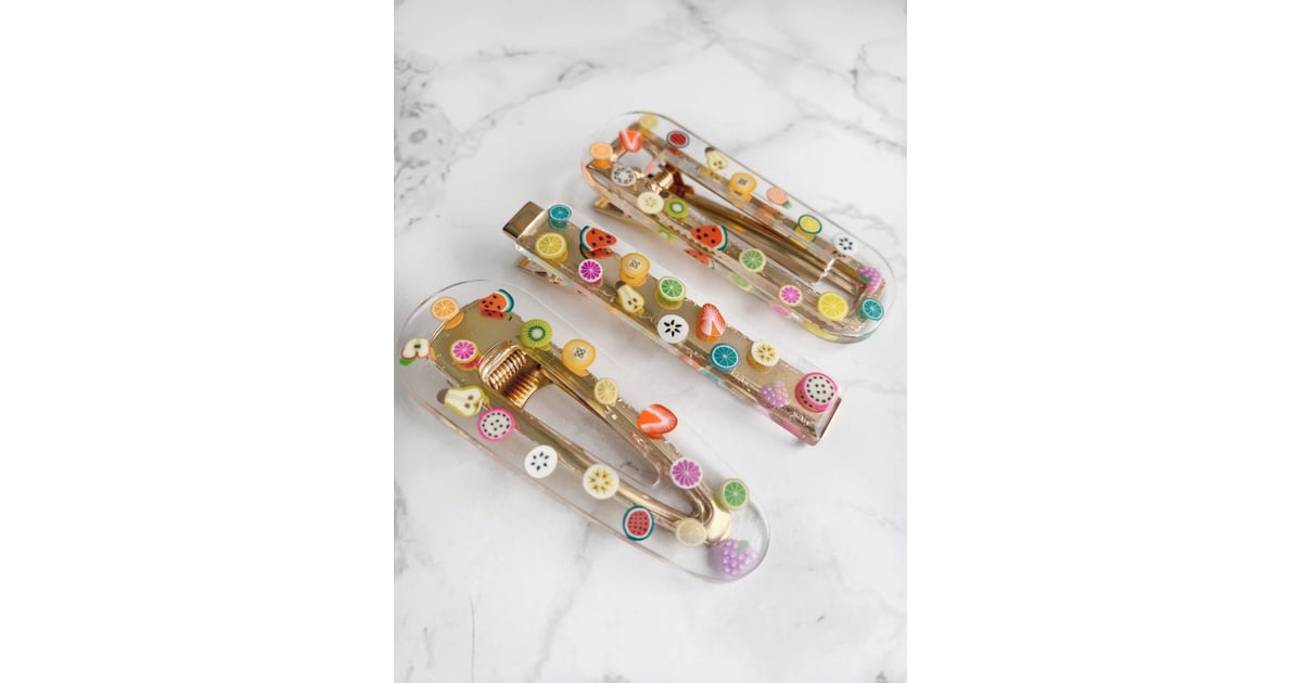 Resin Hair Clips Best Etsy Stocking Stuffers 2020 POPSUGAR Fashion
