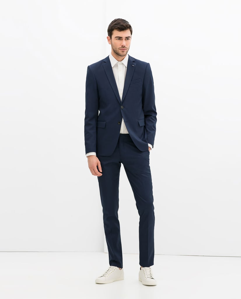Dark blue, slim-fitting suit from Zara ($169) | Fashion Gift Ideas 2014 ...