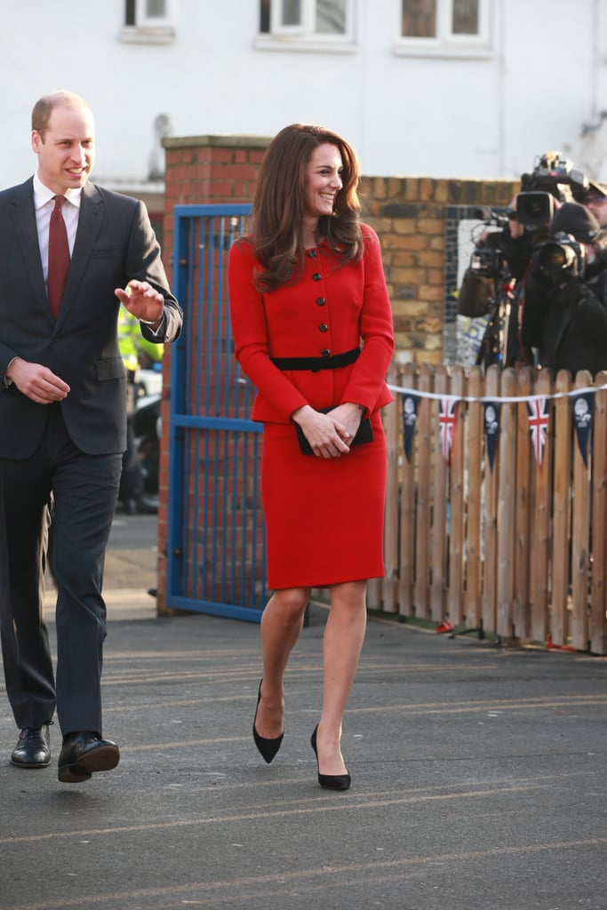 Kate Middleton and Prince William in London February 2017