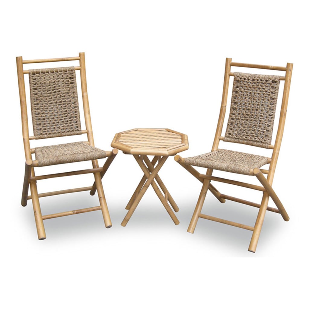 Heather Ann Creations Maui Bamboo Patio Set Best Patio Furniture From