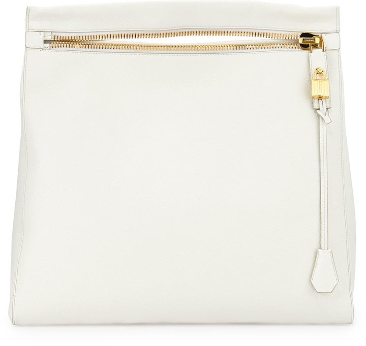Tom Ford Alix Grained Leather Zip Hobo Bag ($2,790)