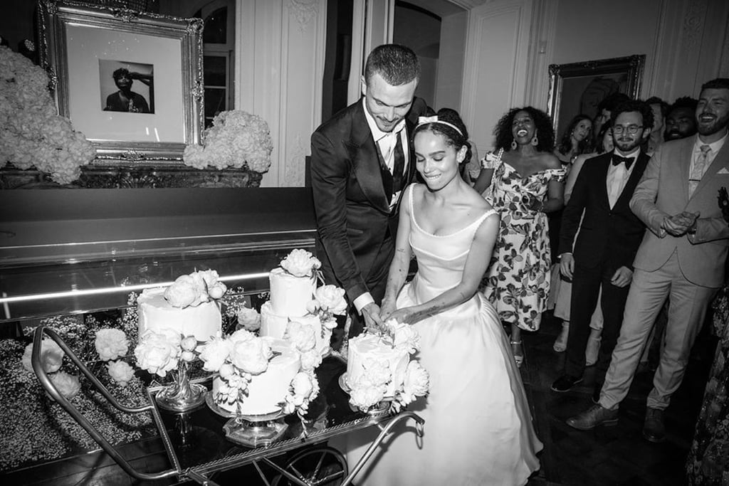 Zoe Kravitz Wedding Dress POPSUGAR Fashion UK
