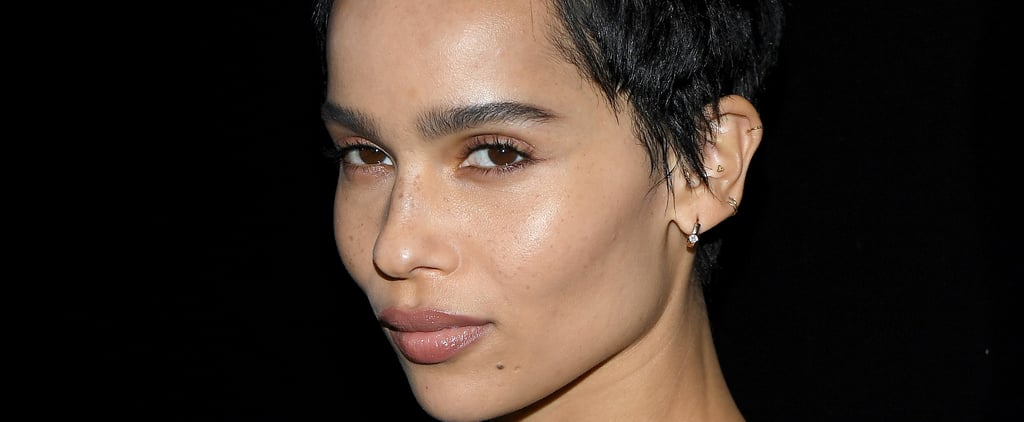 Zoë Kravitz’s Bun Hairstyle for Paris Fashion Week