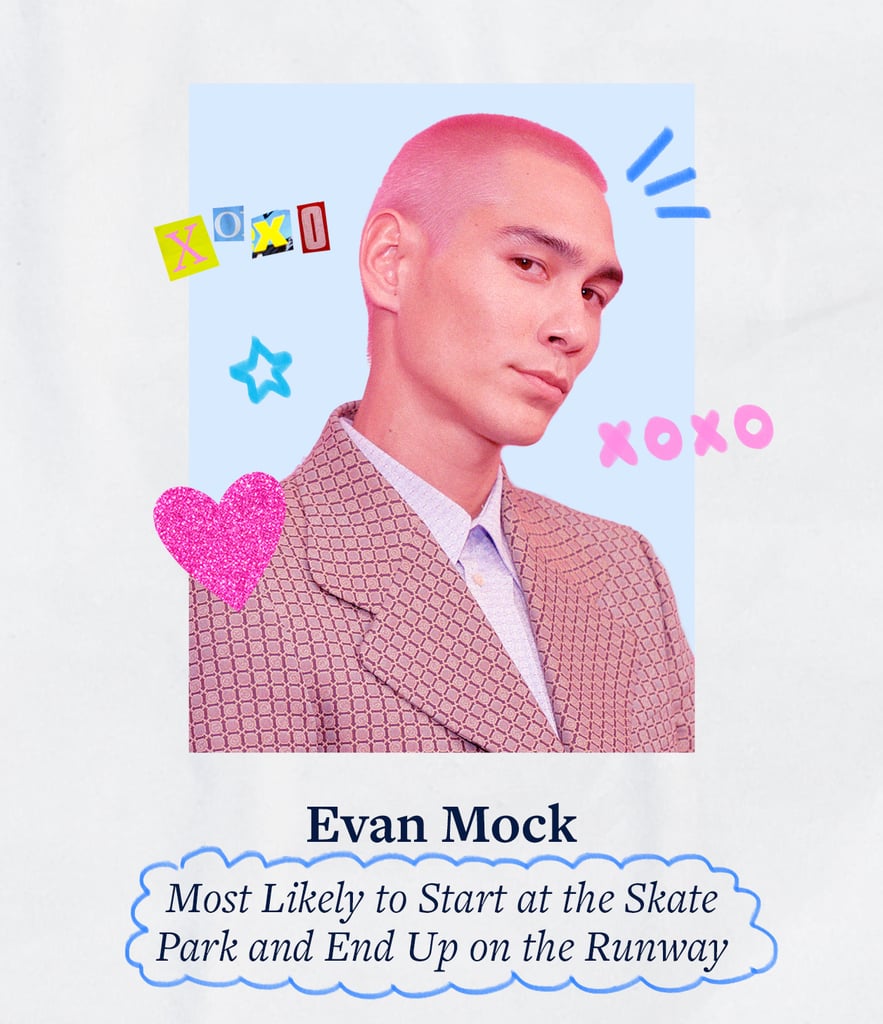 Evan Mock is well-known as a skateboarder, photographer, and model, but with his acting stint on the expectedly stylish Gossip Girl reboot, he now has the fashion industry in awe. And there he was toting his Gucci messenger bag at the premiere.