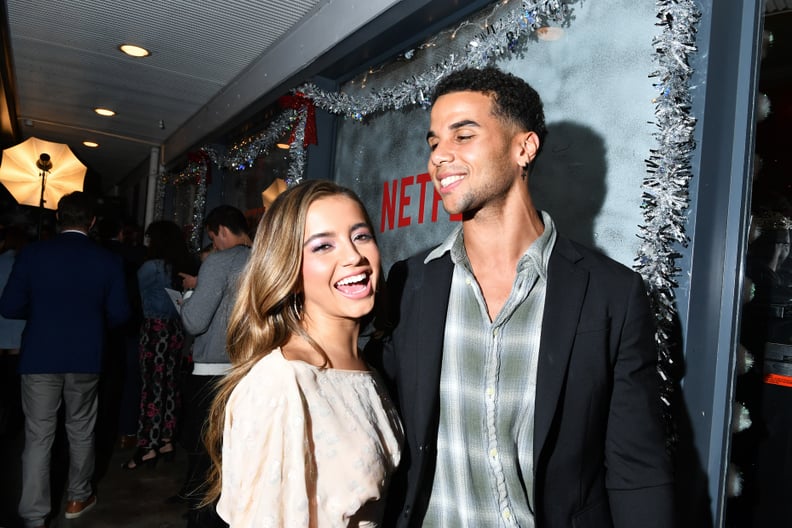 Isabela Moner and Mason Gooding at the Let It Snow Premiere