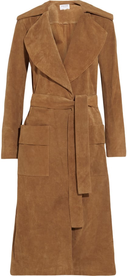 Frame Denim Suede Coat ($1,400)