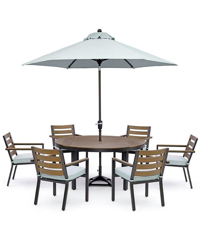 Agio Stockholm Outdoor Aluminum Dining Set