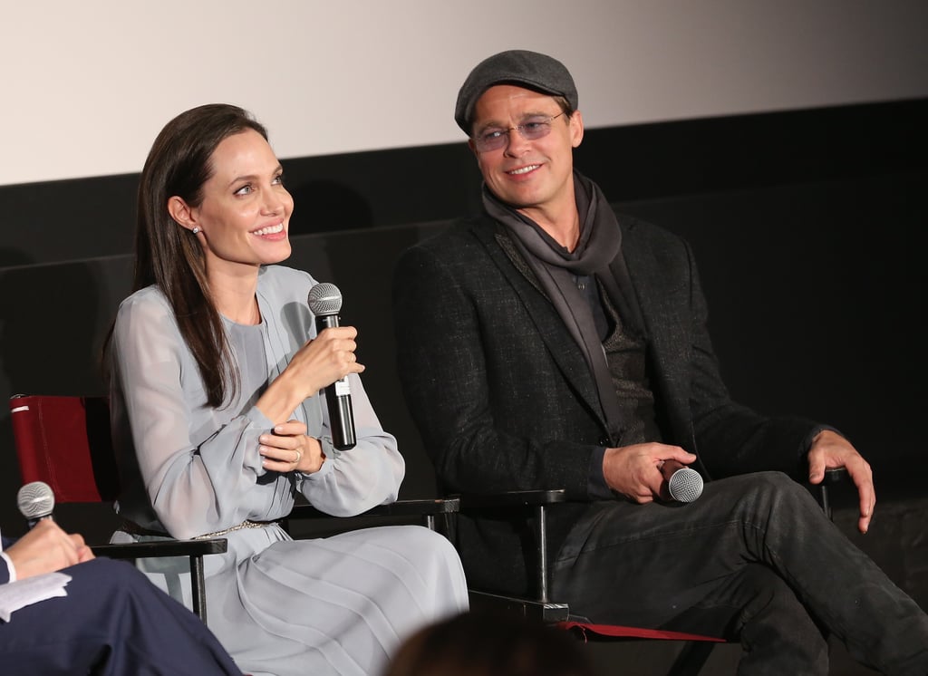 Angelina Jolie and Brad Pitt at By the Sea Screening in NYC